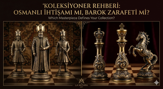 Osmanlı ve Barok Satranç Takımı Karşılaştırması - Lamithra Art