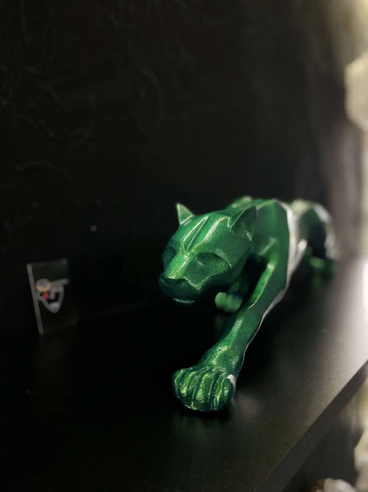 Kubik Panter Heykeli Görsel 2 ürün fotoğrafı — Lamithra Art