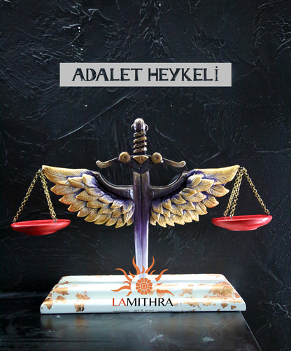 Statue of Justice ürün fotoğrafı — Lamithra Art