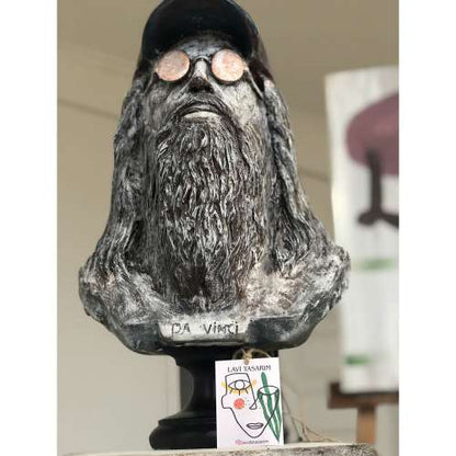 Da Vinci Bust Görsel 3 ürün fotoğrafı — Lamithra Art