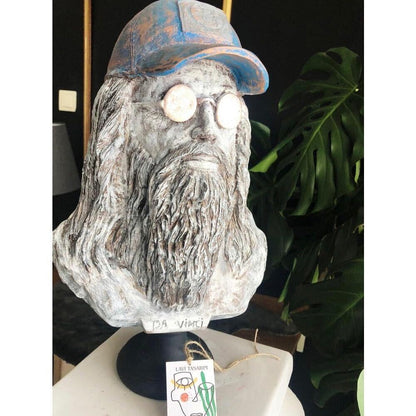 Da Vinci Bust Görsel 5 ürün fotoğrafı — Lamithra Art