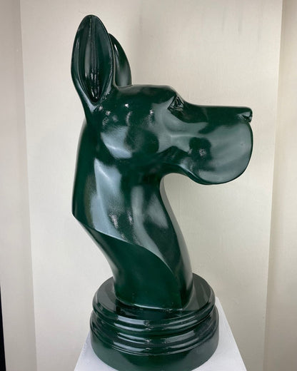 Great Dane Dog Statue Görsel 2 ürün fotoğrafı — Lamithra Art
