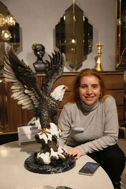 Büyük Kartal Heykeli Görsel 9 ürün fotoğrafı — Lamithra Art