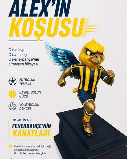 Alex de Souza Koşusu Heykeli 20 cm | Fenerbahçe Figür – Lamithra Art Görsel 10 ürün fotoğrafı — Lamithra Art