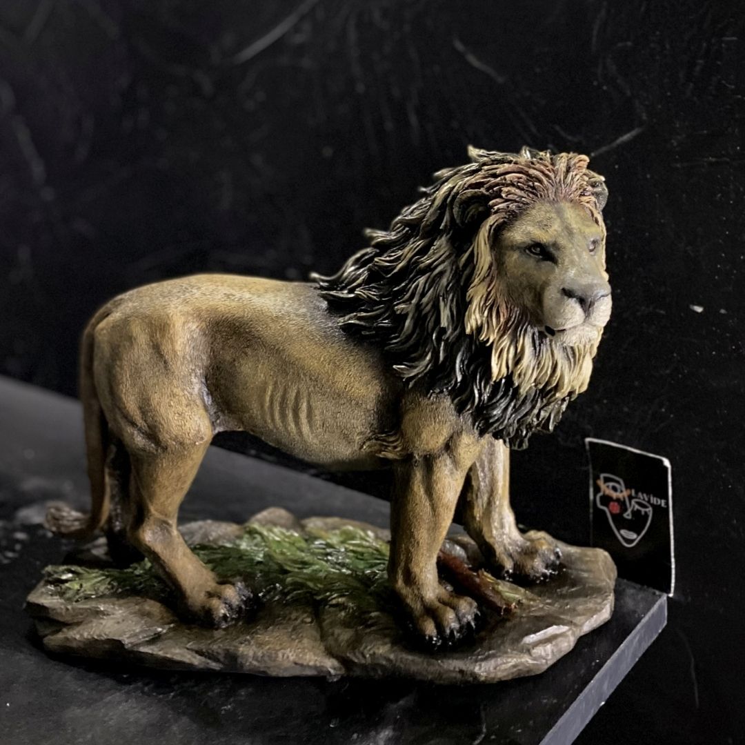 Galatasaray Taraftarına Kişiye Özel İsimli Aslan Heykeli