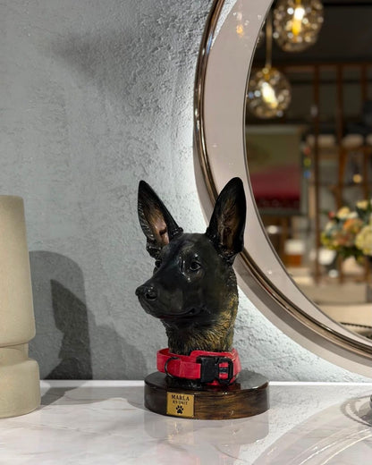 Fotoğraftan Kişiye Özel K9 Köpek Heykeli & Büstü | Lamithra Art Görsel 5 ürün fotoğrafı — Lamithra Art