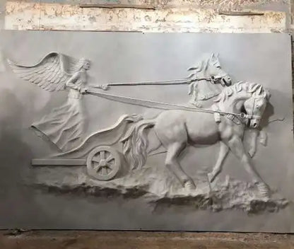 Embossed Angel Sculpture Görsel 2 ürün fotoğrafı — Lamithra Art