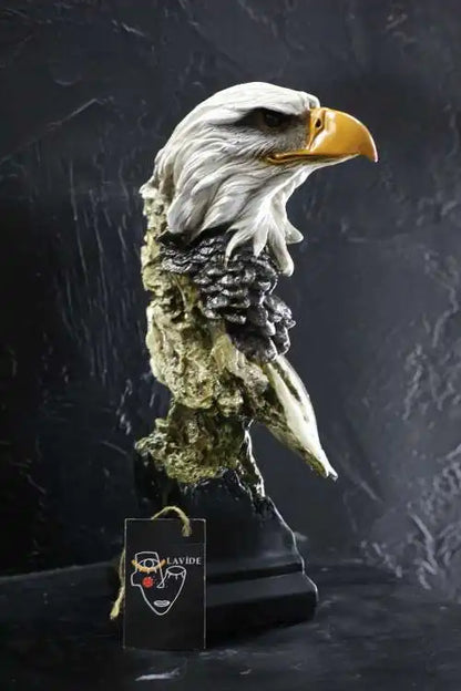 Kartal Heykeli | 34cm Gerçekçi Polyester Heykel Görsel 3 ürün fotoğrafı — Lamithra Art