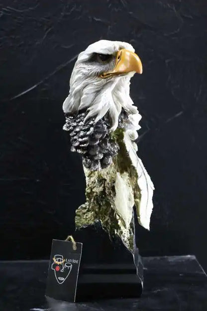 Kartal Heykeli | 34cm Gerçekçi Polyester Heykel Görsel 2 ürün fotoğrafı — Lamithra Art