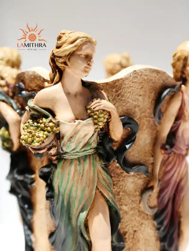 Lamithra Art el yapımı antik vazo koleksiyonu