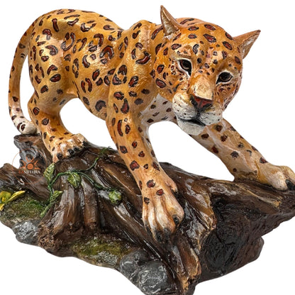 Leopar Heykeli Görsel 4 ürün fotoğrafı — Lamithra Art