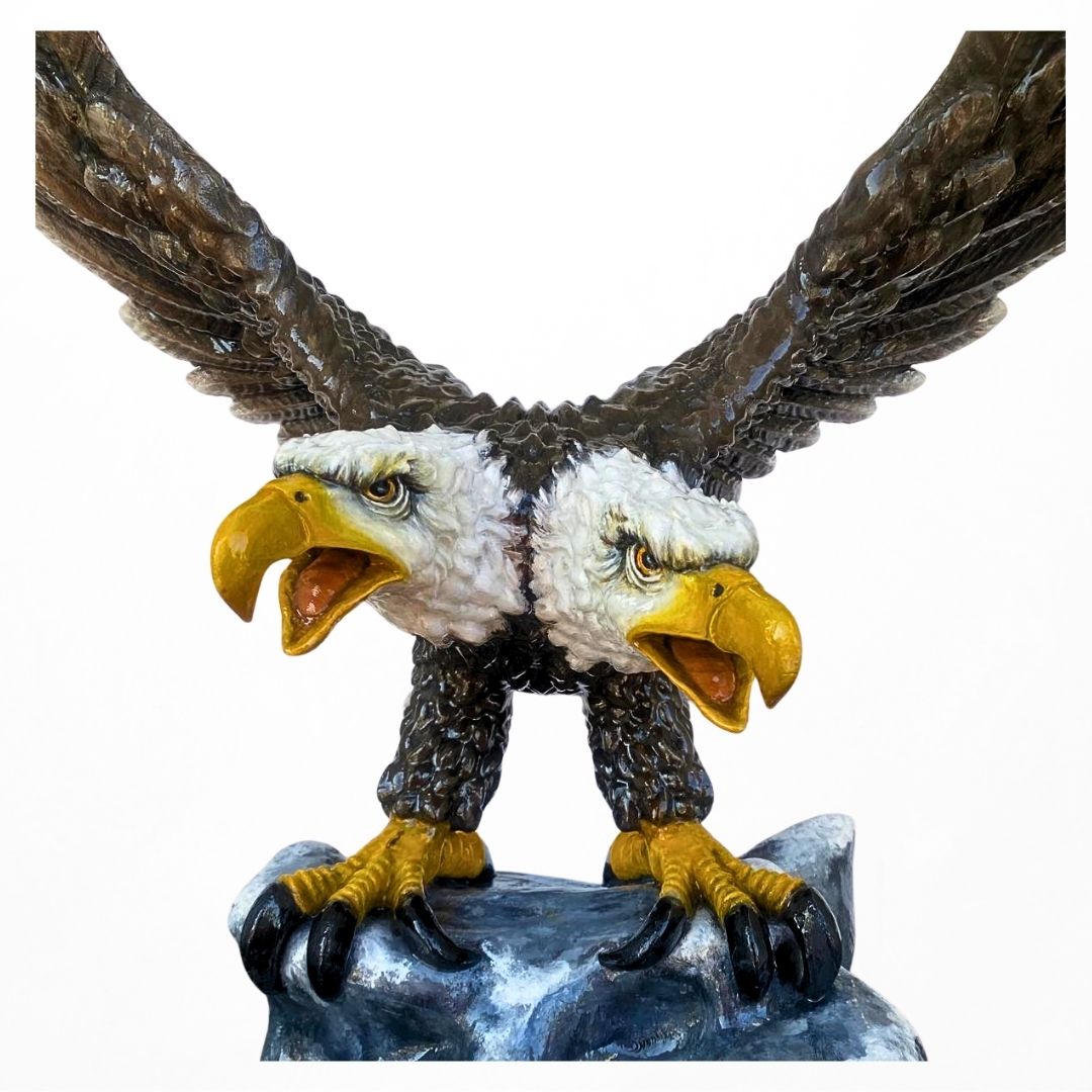 Dış Mekan Uyumlu Villa Kapısı Çift Başlı Kartal Dekorasyonu