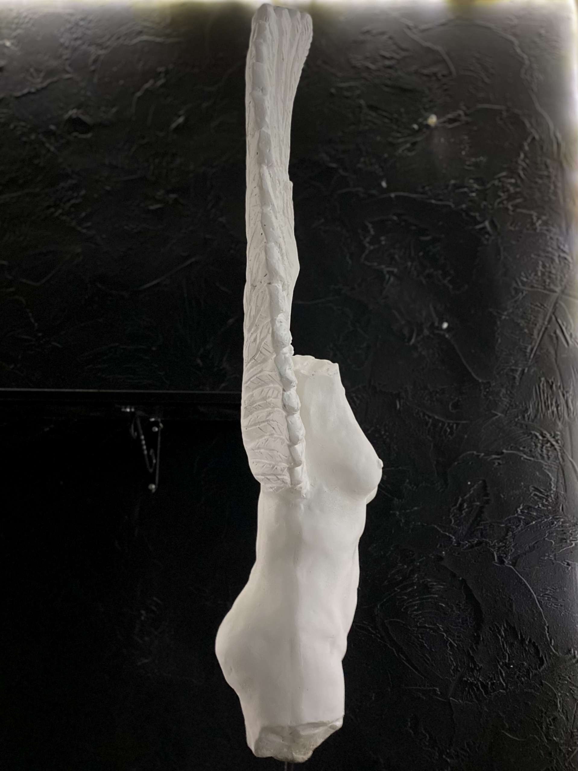 Melek Tors Heykeli 120cm – El Yapımı Büyük Boy Lüks Dekor Figürü - Lamithra Art & Ar-Ge