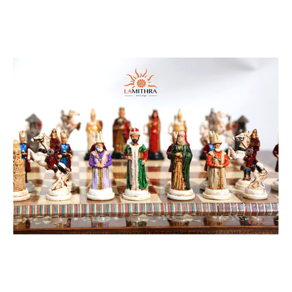 Osmanlı El Yapımı Lüks Satranç Takımı | Koleksiyonluk Limited Edition