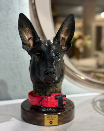 Fotoğraftan Kişiye Özel K9 Köpek Heykeli & Büstü | Lamithra Art Görsel 7 ürün fotoğrafı — Lamithra Art