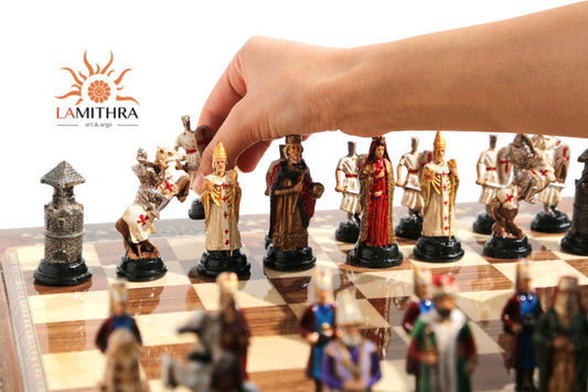 Osmanlı El Yapımı Lüks Satranç Takımı | Koleksiyonluk Limited Edition