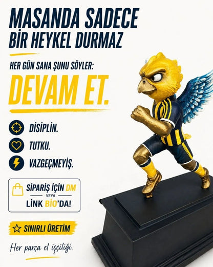 Alex de Souza Koşusu Heykeli 20 cm | Fenerbahçe Figür – Lamithra Art Görsel 11 ürün fotoğrafı — Lamithra Art
