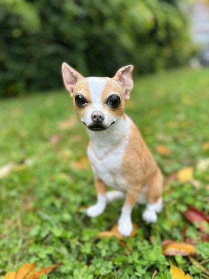 Kişiye Özel Şivava Köpek Heykeli - Evcil Dostunuzu Ölümsüzleştirin Görsel 3 ürün fotoğrafı — Lamithra Art