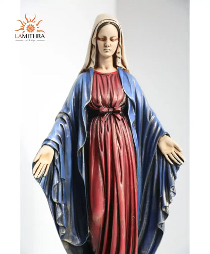 Virgin Mary Sculpture ürün fotoğrafı — Lamithra Art