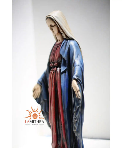 Virgin Mary Sculpture Görsel 7 ürün fotoğrafı — Lamithra Art