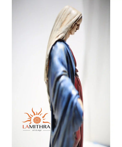 Virgin Mary Sculpture Görsel 9 ürün fotoğrafı — Lamithra Art
