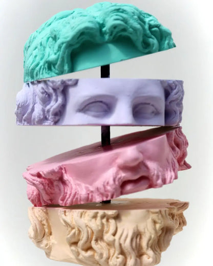 Pop Art Zeus Statue Görsel 2 ürün fotoğrafı — Lamithra Art